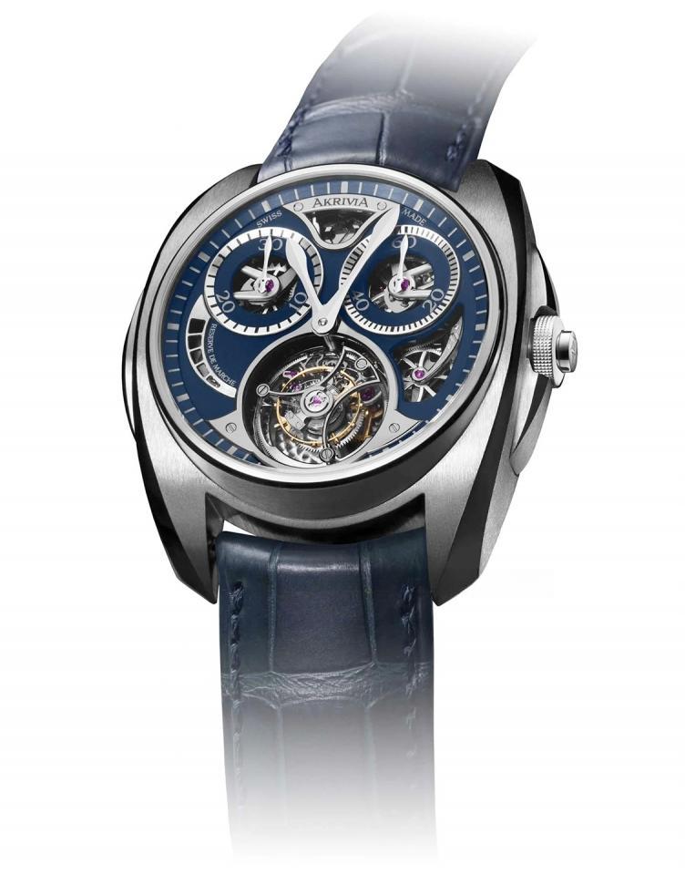 AKRIVIA （Tourbillon Chronographe Monopoussoir）