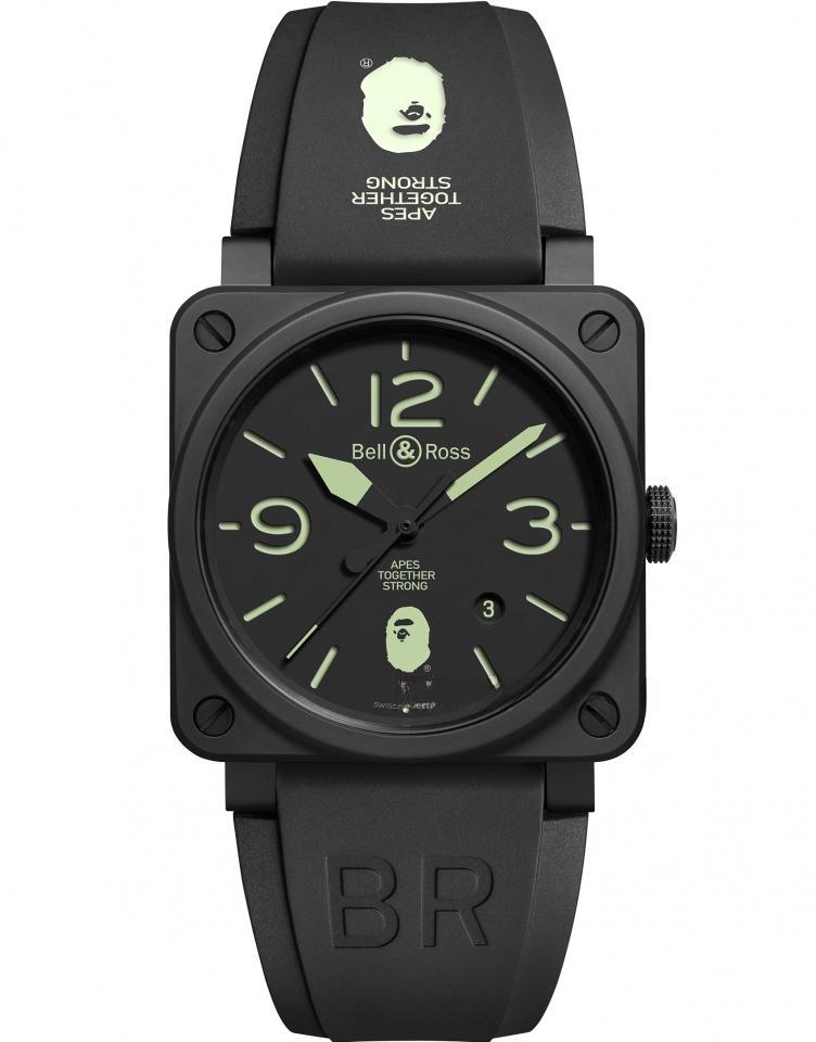 BELL & ROSS BR0392-BAPE-25-CE