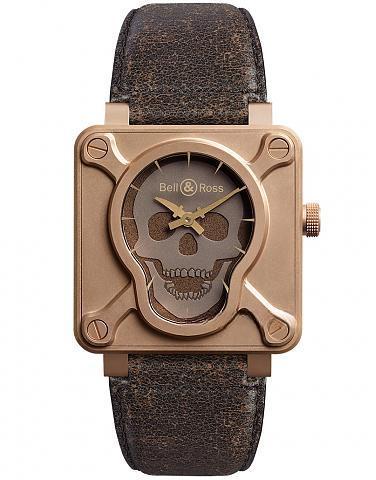 BELL & ROSS BR0192-SKULL-BR