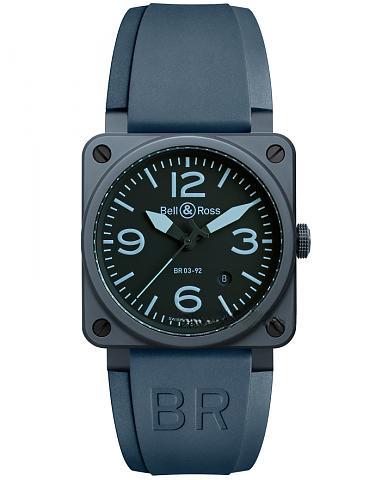BELL & ROSS BR0392-CERAM-BLUE