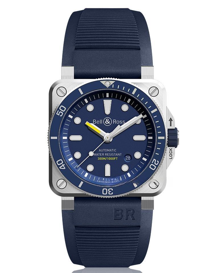 BELL & ROSS BR0392-D-BU-ST/SRB