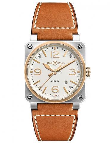 BELL & ROSS BR0392-ST-PG/SCA