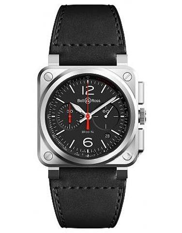 BELL & ROSS BR0394-BLC-ST/SCA