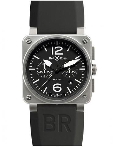 BELL & ROSS BR0394-BL-ST