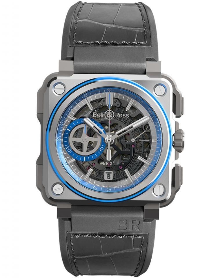 BELL & ROSS BRX1-AL-TI-BLU