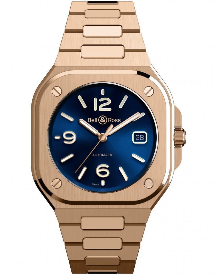 BELL & ROSS BR05A-BLU-PG/SRB