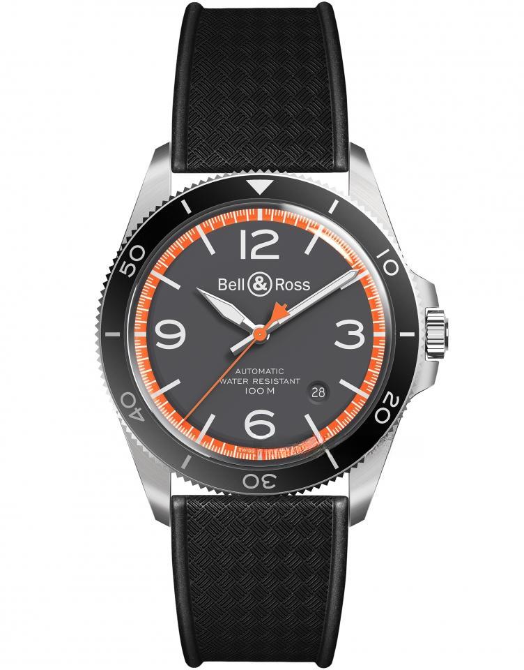BELL & ROSS BRV292-ORA-ST/SRB