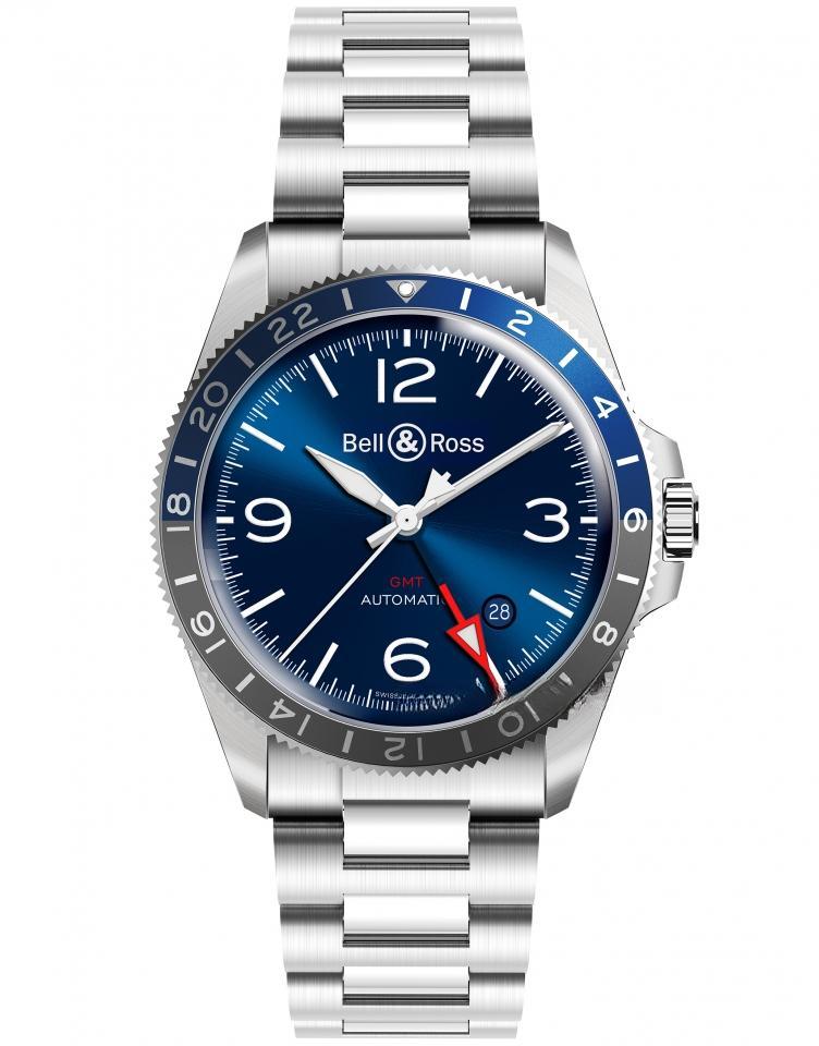 BELL & ROSS BRV293-BLU-ST/SST