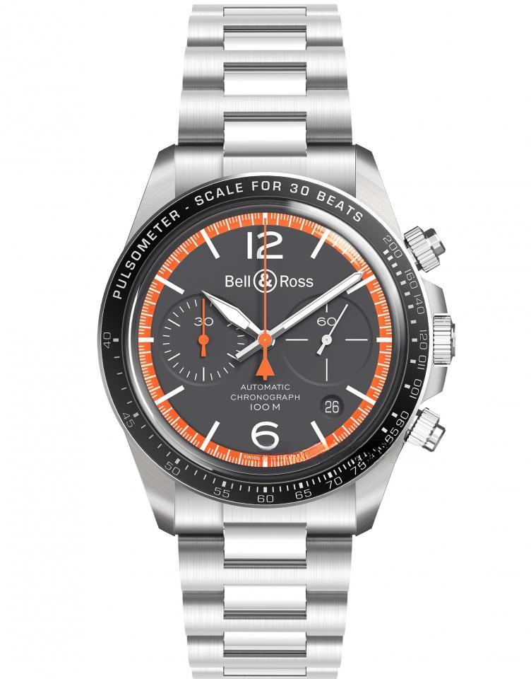 BELL & ROSS BRV294-ORA-ST/SRB