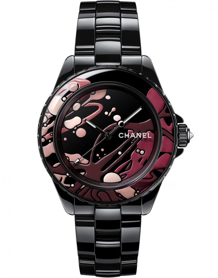 CHANEL （J12 Dripping Art 腕錶套組）