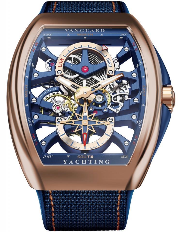 FRANCK MULLER V 45 S6 PR SQT ANCRE FM YACHT (BL)