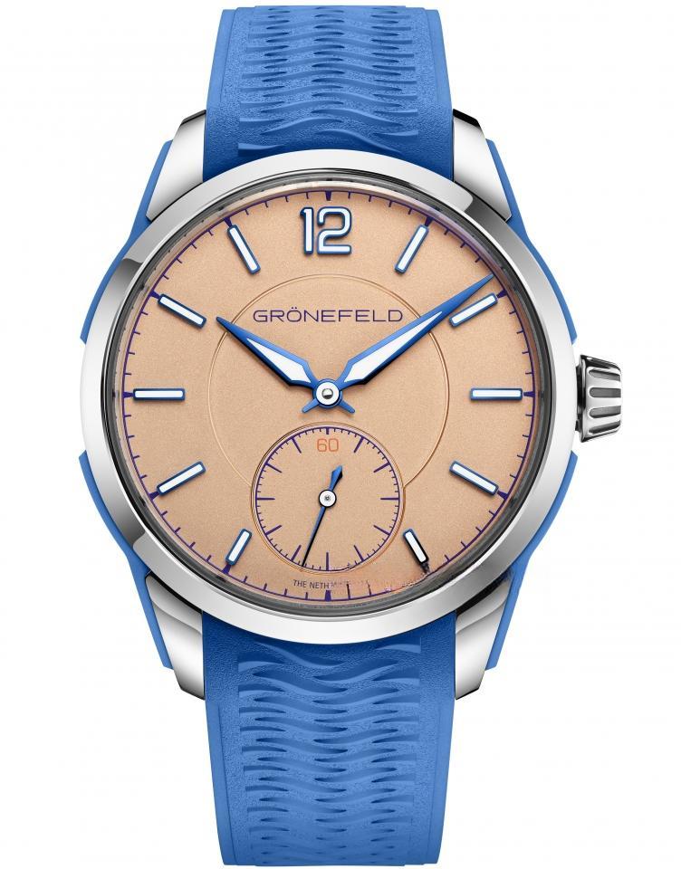 GRÖNEFELD （blue-strap-br-with-br-rubber-clad-inserts）