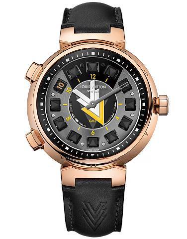 LOUIS VUITTON （TAMBOUR VVV SPIN TIME GMT）
