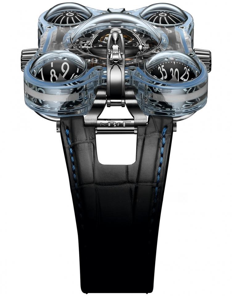 MB&F （Sapphire crystal with luminescent details）