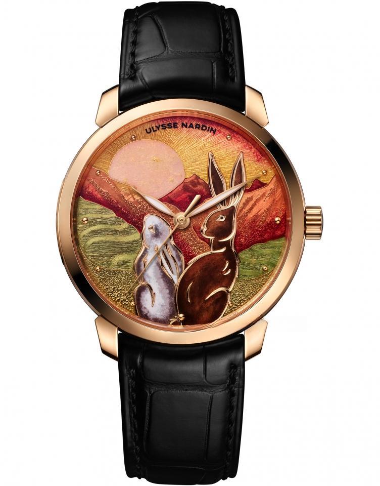 ULYSSE NARDIN 8152-111LE-9E-RABBIT/1A